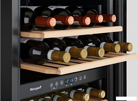 Винный шкаф Weissgauff WWC-77 DB DualZone