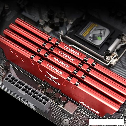 Оперативная память Team T-Force Vulcan Z 2x16ГБ DDR4 3200 МГц TLZRD432G3200HC16FDC01