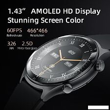 Умные часы QCY Active GT (черный)