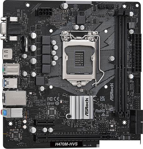 Материнская плата ASRock H470M-HVS R2.0