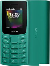 Телефон Nokia 106 (2023) Dual SIM TA-1564 (зеленый)