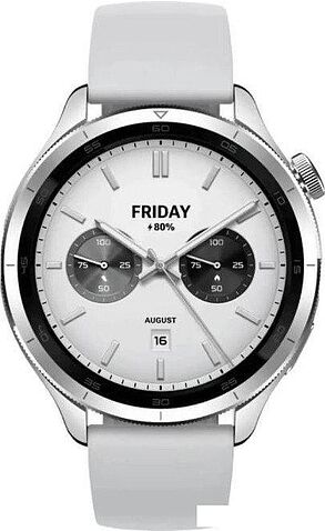 Умные часы Xiaomi Watch S4 (серебристый, международная версия)