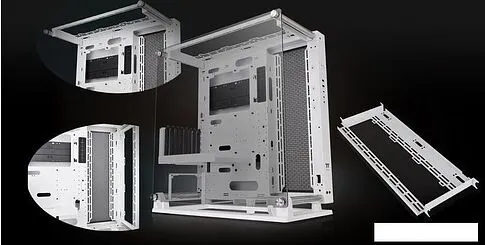 Корпус Thermaltake Core P3 TG Pro Snow CA-1G4-00M6WN-09