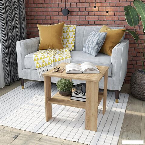 Журнальный столик Горизонт Асти 12АСЖДЗ (дуб золотой крафт)