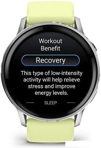 Умные часы Garmin Venu 4 45 мм (серебристый/желтый)