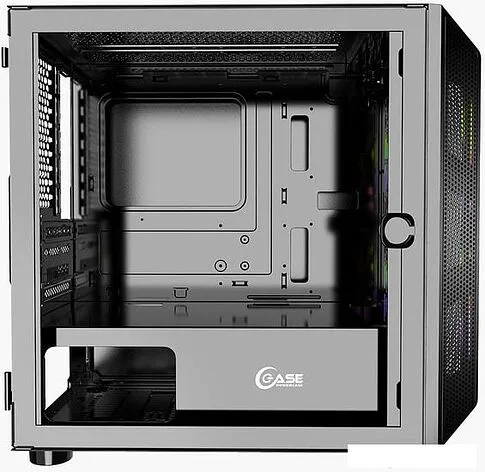 Корпус Powercase Mistral Micro H3B Mesh LED