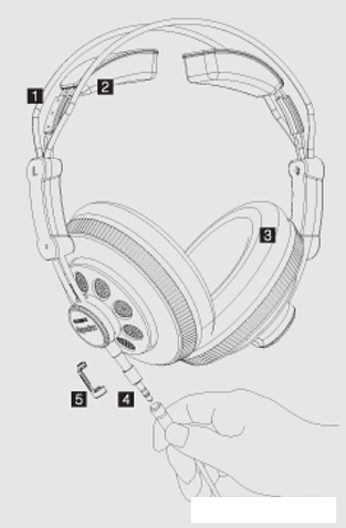 Наушники Superlux HD668B