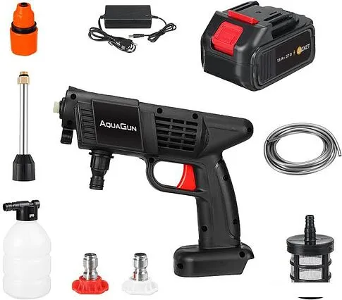 Мойка высокого давления Даджет AquaGun KIT FB0753 (с 1-им АКБ)