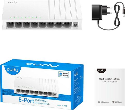 Неуправляемый коммутатор Cudy FS108D 3.0