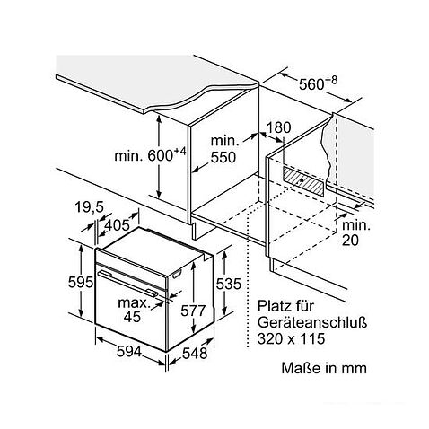 Электрический духовой шкаф Siemens HM676G0W1