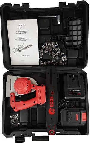 Аккумуляторная пила Edon UCS-21/25BL (с 1-м АКБ)