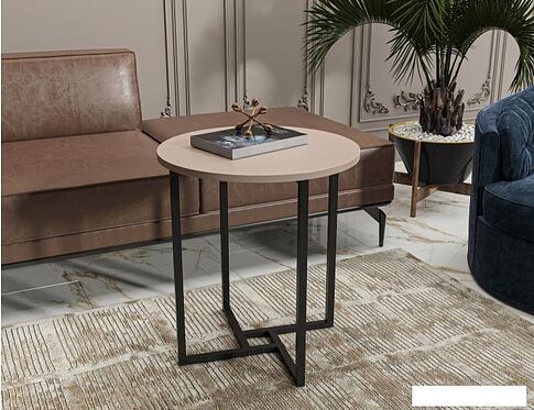 Журнальный столик Макс Стайл СтЖ-525-U211ST9 (egger миндаль бежевый U211ST9)