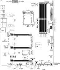 Материнская плата Gigabyte Z590 Vision D (rev. 1.0) Материнская плата Gigabyte Z590 Vision D (rev. 1.0)
