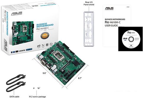 Материнская плата ASUS Pro H610M-C-CSM