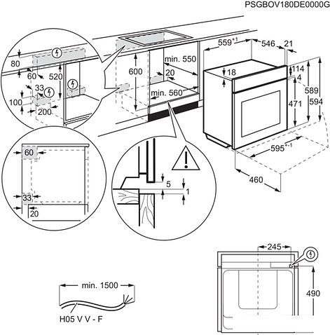 Духовой шкаф Electrolux OKE5C71V