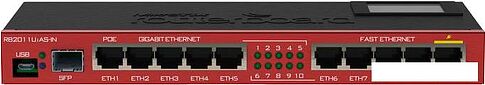 Коммутатор Mikrotik RouterBOARD 2011UiAS-IN (RB2011UiAS-IN)