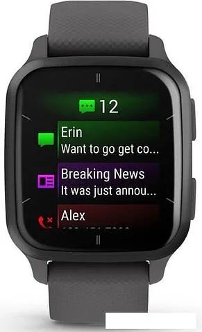 Умные часы Garmin Venu Sq 2 (темно-серый)