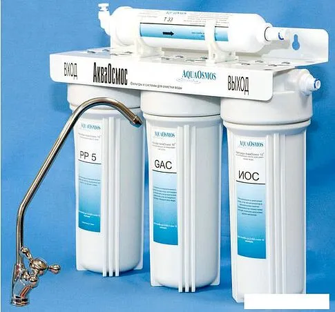 Стационарная система "под мойкой" АкваОсмос АО 4 С