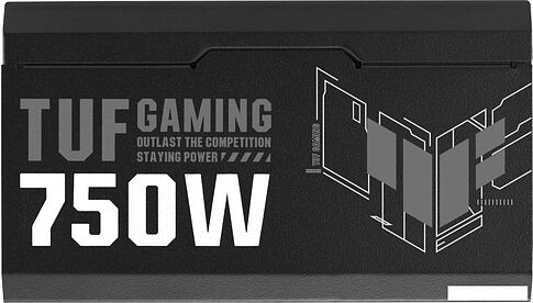 Блок питания ASUS TUF Gaming 750W Gold TUF-GAMING-750G