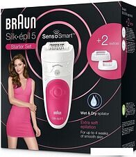 Эпилятор Braun Silk-epil 5 SensoSmart 5/500 Wet&Dry Эпилятор Braun Silk-epil 5 SensoSmart 5/500 Wet&Dry