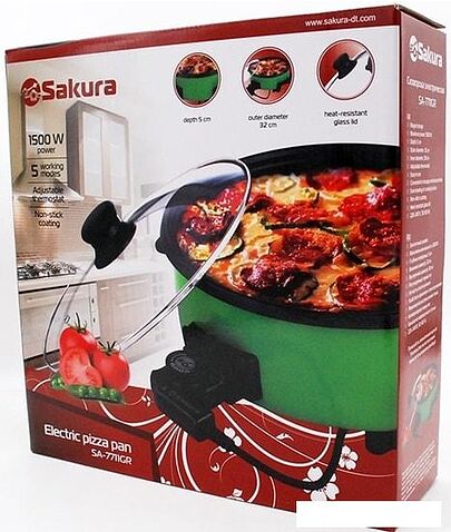 Электросковорода Sakura SA-7711GR