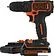 Дрель-шуруповерт Black & Decker BDCDC18B (с 2-мя АКБ, без кейса)