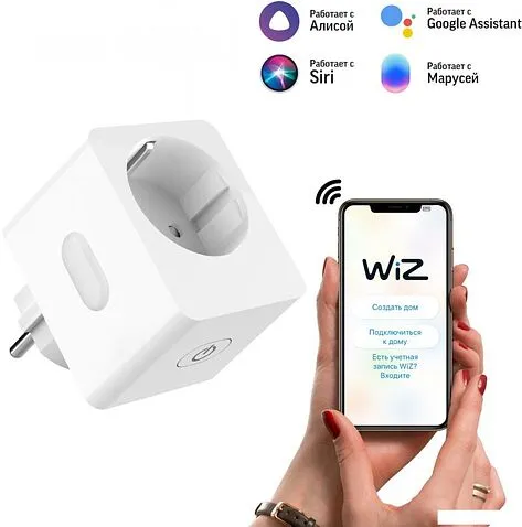 Умная розетка Gauss Smart Home 10A 5510122