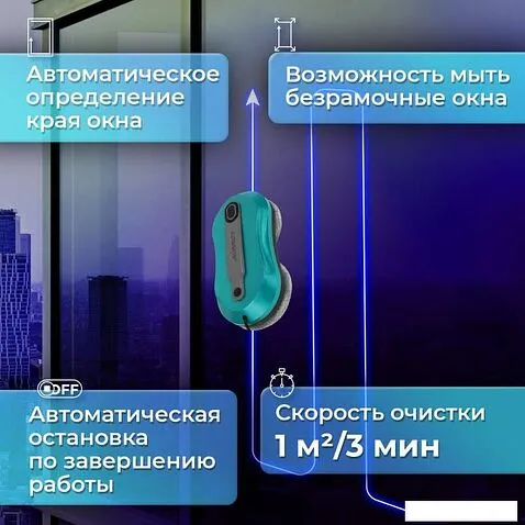 Робот для мытья окон Sonnen Tech RWC-124 Dual Spray