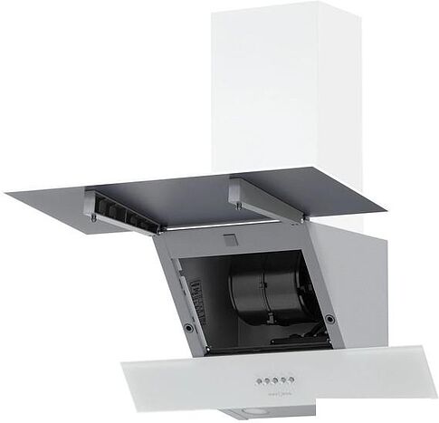 Кухонная вытяжка Krona Verein II 600 White PB (белый)