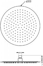 Душевая лейка Mexen MEX-79230-00