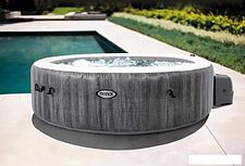 Надувной бассейн Intex Bubble Massage Deluxe 28440 (196x71) с джакузи Надувной бассейн Intex Bubble Massage Deluxe 28440 (196x71) с джакузи