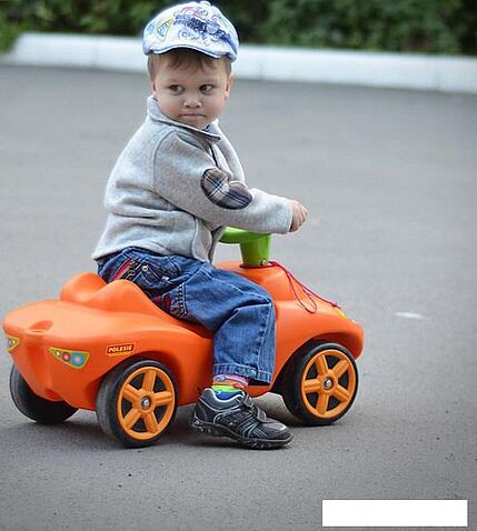 Каталка Полесье Мой любимый автомобиль (оранжевый) [44600]