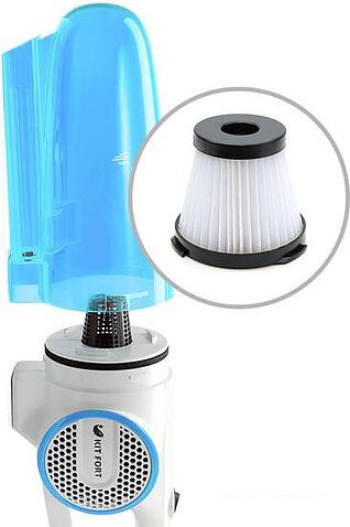 Пылесос Kitfort КТ-523-2 (голубой)