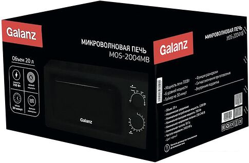 Микроволновая печь Galanz MOS-2004MB