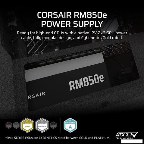 Блок питания Corsair RM850e CP-9020296-EU