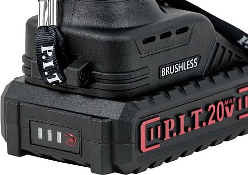 Ударная дрель-шуруповерт P.I.T. PSR18-D4 (с 2-мя АКБ, кейс, набор оснастки)