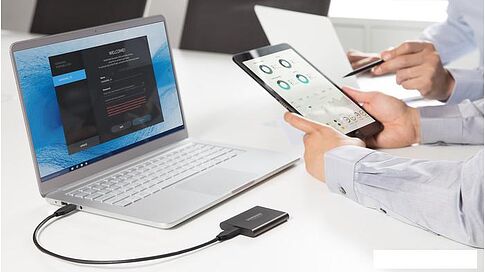 Внешний накопитель Samsung T5 1TB (черный)