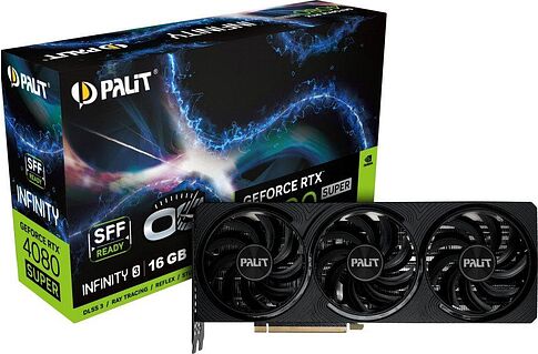 Видеокарта Palit GeForce RTX 4080 Super Infinity 3 OC NED408SS19T2-1032S