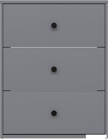 Тумба Mio Tesoro Мини 3 ящика 2.07.03.060.4 (серый)