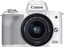 Беззеркальный фотоаппарат Canon EOS M50 Mark II Kit EF-M 15-45mm f/3.5-6.3 IS STM (белый) Беззеркальный фотоаппарат Canon EOS M50 Mark II Kit EF-M 15-45mm f/3.5-6.3 IS STM (белый)