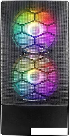 Корпус 1stPlayer Firebase X4-M-BK-2F1P-1F1