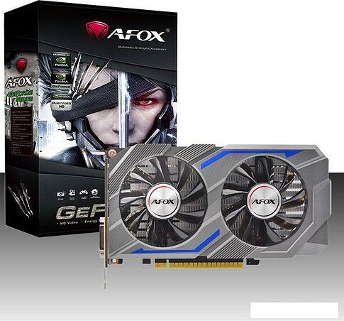 Видеокарта AFOX GeForce GTX 1650 4GB GDDR6 AF1650-4096D6H1-V4