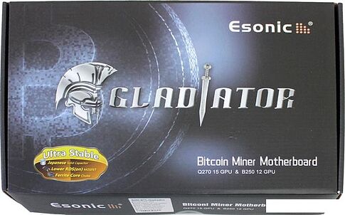 Материнская плата Esonic B250-BTC-Gladiator