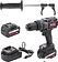 Ударная дрель-шуруповерт Thorvik BBID12160 (с 2-мя АКБ, кейс)