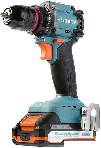 Дрель-шуруповерт Sturm CD1860BL (с 2-мя АКБ, кейс)