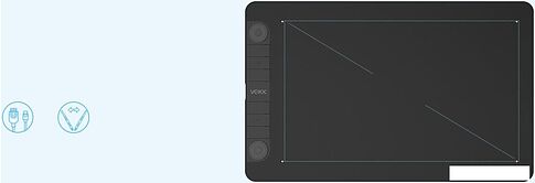 Графический планшет Veikk Creator VK1060Pro