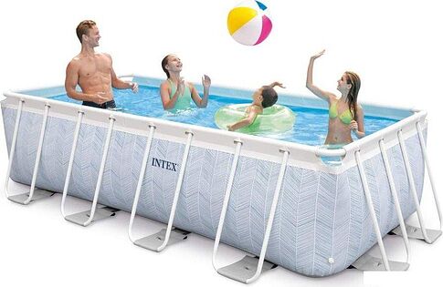 Каркасный бассейн Intex Chevron Prism Frame 26780 (400х200 см)