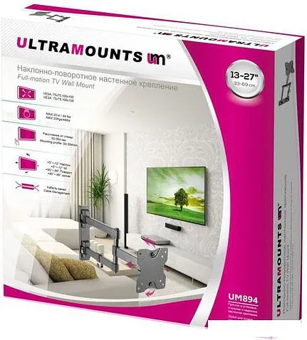 Кронштейн Ultramounts UM894 (черный)