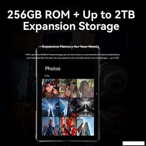 Планшет Doogee R08 LTE 6GB/256GB (черный)