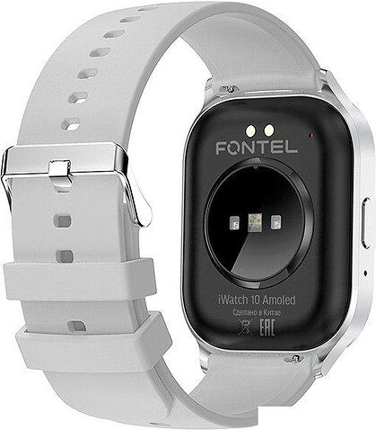 Фитнес-браслет Fontel iWatch 10 Amoled (серебристый)